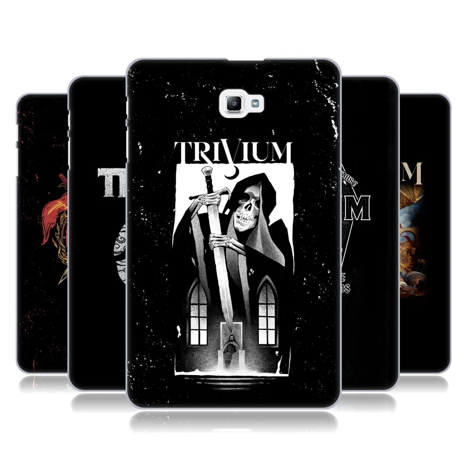 OFFICIAL TRIVIUM GRAPHICS HARD BACK CASE FOR SAMSUNG TABLETS 1 - Image 1 of 4