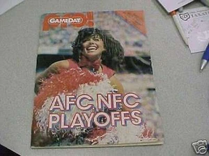 1981 NFL NFC PLAYOFF PROGRAM GIANTS at EAGLES - Picture 1 of 1