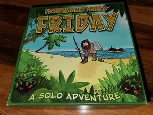Ultra rare Made in Germany Friedmann Friese Friday solo adv. Rio Grande Games - Picture 1 of 9
