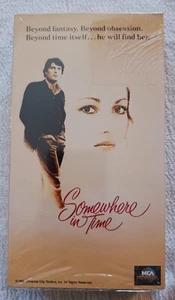 Somewhere In Time VHS Movie - SEALED - Christopher Reeve, Jane Seymour - Picture 1 of 4