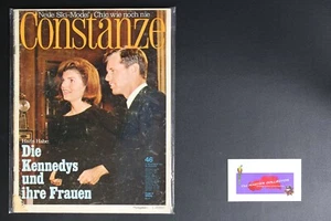 💎CONSTANZE MAGAZINE KENNEDY AND THEIR WOMEN GERMANY JACKIE NOV 1966💎 - Imagen 1 de 1