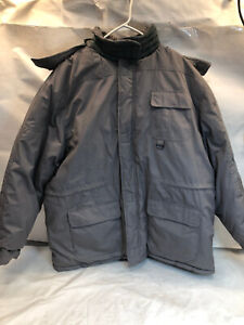Winter Coat - Guy LaRoche Puffer Gray Winter Jacket Size XXL