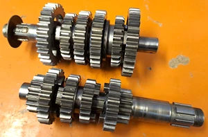 Honda CR125R 1983 Transmission Gears and Shafts Assy , 6 speed - Picture 1 of 7