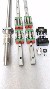 HGR15-1000mm Linear rail & HGH15CA &DFU1605-1000mm Ballscrew&BF12/BK12 Kit - Picture 1 of 5