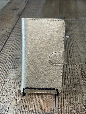 Funda tipo folio de cuero Saffiano Michael Kors con 3 ranuras para tarjetas para iPhone X XS nueva Foto 1 de 4