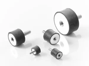 Gummipuffer Typ B Schwingungsdämpfer Silentblock GummiMetall Puffer M3 bis 20 - Bild 1 von 5