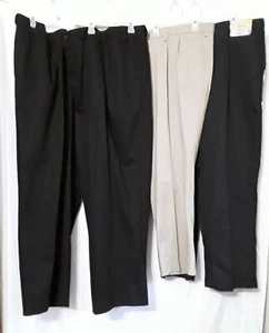 PANTALONES LARGOS PLISADOS DOCKERS PARA HOMBRE NUEVOS CON ETIQUETAS, OAK HILL, WRANGLER, TALLA 66, 48X30, 42X30 - Imagen 1 de 17