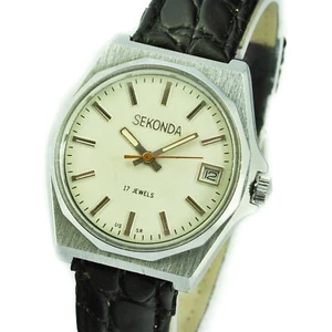 Reloj Pulsera Mecánico Sekonda Automático Soviético Vintage Hombre 2616.2H - Imagen 1 de 7