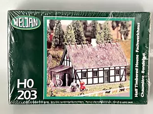 Heljan HO Scale No. 203 Fachwerkhaus - Half Timbered House Kit - Picture 1 of 3