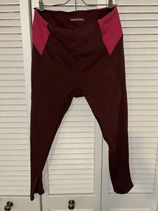 Calia Carrie Underwood YOGAHOSE DAMEN LARGE L WEINROT ROT KOSTENLOSER VERSAND GEBRAUCHT, IN EINWANDFREIEM ZUSTAND - Bild 1 von 4