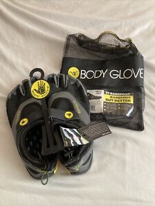 New Body Glove 3T Men's Size 10 Barefoot Max Beach Pool Water Shoes Black/Yellow