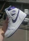 Nike Air Jordan 1 High Court Purple UK4 Brand New In OG Box 