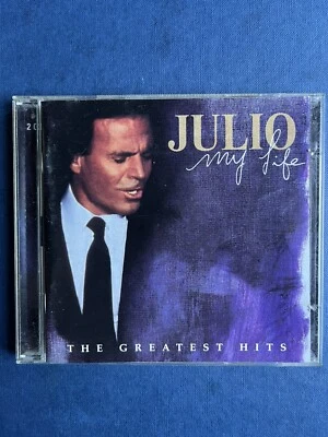 Julio Iglesias MY LIFE : GREATEST HITS used 37 track Best Of CD Spanish easy pop - Image 1 of 4