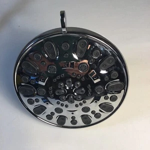 Shower Head High Pressure VMASSTONE 4.7" Rain Fixed Showerhead 7-Spray Setting - Bild 1 von 4