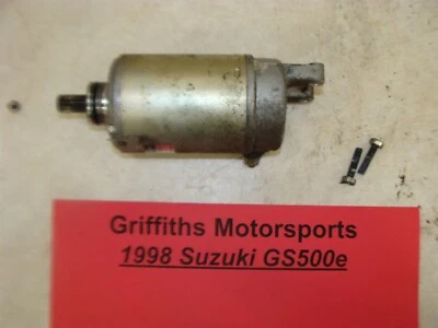 Suzuki GS500e M501 1998 OEM motor de arranque eléctrico 31100-20C08 DENSO Foto 1 de 4