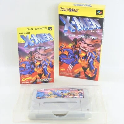 X-MEN Xmen Super Famicom Nintendo 2429 sf - Image 1 of 4