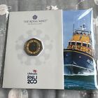 2024 RNLI Coloured 50p  Coin Royal Mint Pack Limited Edition