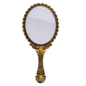 Handheld Mirror Hand Held Mirror with Handle Small Travel Packet Compact Mirr... - Picture 1 of 6