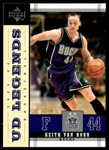2003-04 Upper Deck Legends Keith Van Horn Milwaukee Bucks #45 - Picture 1 of 2