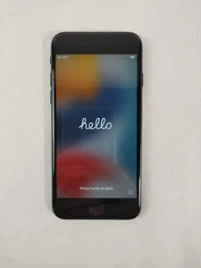Apple iPhone 7 A1660 32 GB iOS 15.8.4 Black Phone - Picture 1 of 6