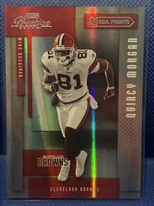 QUINCY MORGAN 2004 Playoff Prestige Xtra Points Red /100 #33 BROWNS - Picture 1 of 2