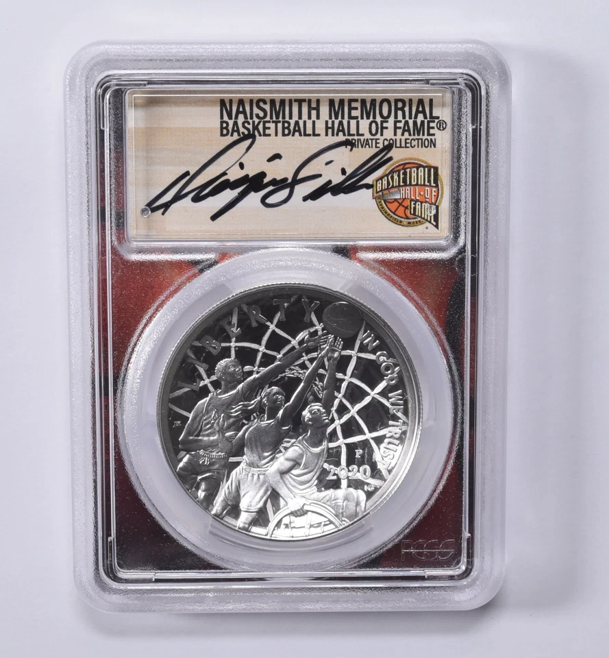 PR70 2020-P DOMINIQUE WILKINS Basketball HOF Commemorative Dollar PCGS *5894 - Image 1 of 4