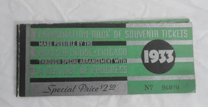 1933 Century of Progress Chicago Weltausstellung Palmer Haus Kombination Drake House - Bild 1 von 13