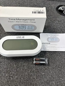 Digital Countdown Timer - AIMILAR Count Up Down Timer Clock ...alarm - Picture 1 of 6