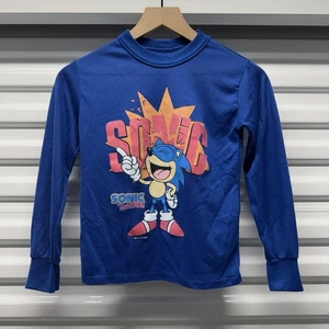 Vintage 90's Kids Sonic The Hedgehog Long Sleeve Shirt - Picture 1 of 5