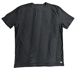 Vuori Strato Tech Shirt Mens XL Dark Grey Short Sleeve Performance Athleisure - Picture 1 of 6