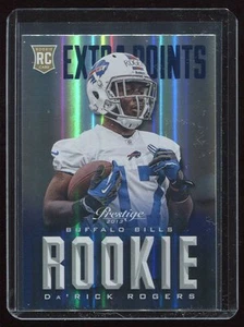 2013 Playoff Prestige Extra Points Blue Rookie #223 Da'Rick Rogers RC (Bills) - Picture 1 of 2
