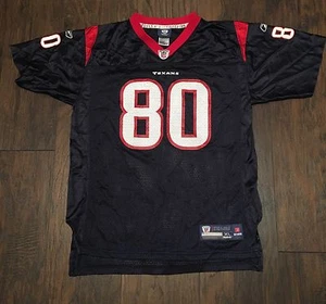 Andre Johnson #80 Houston Texans Reebok NFL Football Game Jersey Sz Yth XL 18-20 - Picture 1 of 4