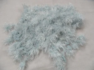 PAMPOLINA beautiful shaggy scarf light blue top st519 - Picture 1 of 2