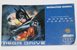 1995 SEGA MEGA DRIVE BATMAN FOREVER ANLEITUNG SPIELBUCH ORIGINAL UK EUR - Bild 1 von 4
