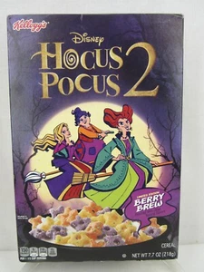Kellogg’s Hocus Pocus 2 Movie Breakfast Cereal Disney Limited Edition Berry Brew - Picture 1 of 8