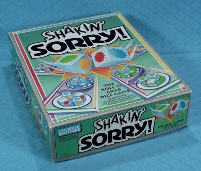 Shakin’ Sorry! Game, Parker Brothers, 1992 - Image 1 of 4