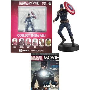 Marvel Movie Collection Captain America Figurines Eaglemoss Comics BD Statues TV - Picture 1 of 24