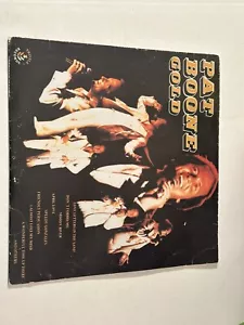 Pat Boone Gold Greatest Hits vinyl LP 1982 Thistle Records EX IN Shrink - Picture 1 of 3