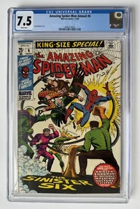 Amazing Spider-man Annual #6, CGC 7.5, The Sinister Six - Picture 1 of 4