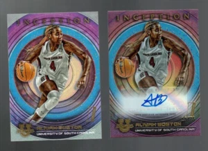 Aliyah Boston 2022-23 Bowman U Inception Base + Auto #d 19/75 - Picture 1 of 2