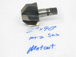 Gebrauchte Metcut HSS Senkbohrung/Senker #2MT STUMMEL 2" x 90° - Bild 1 von 1