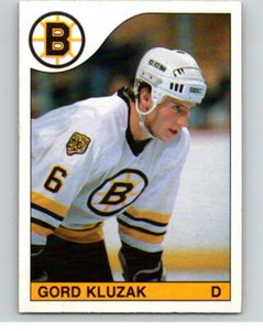 1985-86 O-Pee-Chee #167 Gord Kluzak  Boston Bruins V56727