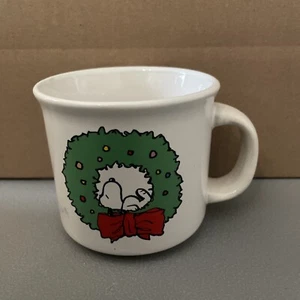 Merry Christmas Snoopy, Coffee Hot Chocolate Mug Christmas D-11 - Picture 1 of 2