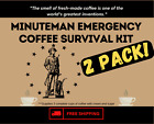 2 PACK - Emergency Survival Coffee Kit - SHTF | Prepper | Preparedness | Camping