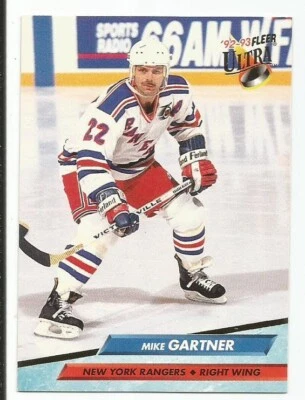 MIKE GARTNER 1992-93 FLEER ULTRA CARD NM-MT CONDITION - Image 1 of 2