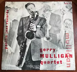 GERRY MULLIGAN - Quartet featuring Chet Baker ~ PACIFIC JAZZ 10" 5 {dg orig} - Imagen 1 de 3