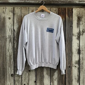 Vintage 80s Keds Spellout Logo Promo Crewneck Fleece Sweatshirt Made in USA XL - Picture 1 of 5