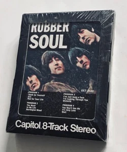 The Beatles 8-track Rubber Soul Capitol 8XT 2442 SEALED & MINT 1970 - Picture 1 of 3