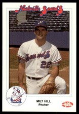 1990 Hills Nashville Sounds Milt Hill Nashville Sounds #NNO