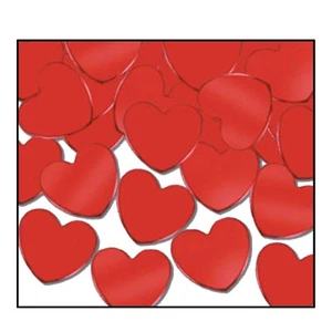 Beistle Valentine's Day Fanci-Fetti Confetti Hearts Scattered Table Decoration - Picture 1 of 1